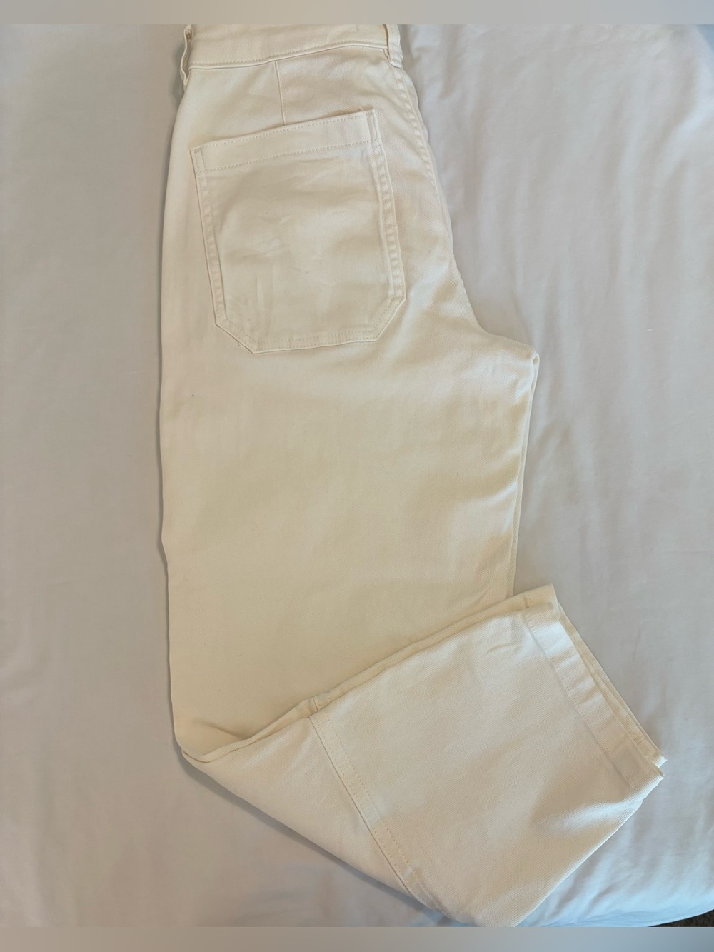 Everlane Utility Barrel Pant Color Bone Size 2. - Picture 5 of 10